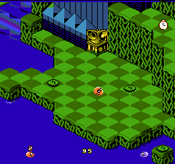 Play Snake Rattle n Roll (USA) Online. No download required - Retro Games