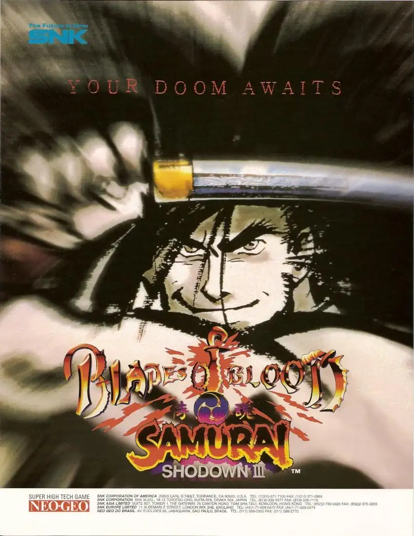 Samurai Shodown III: Filos de Sangre